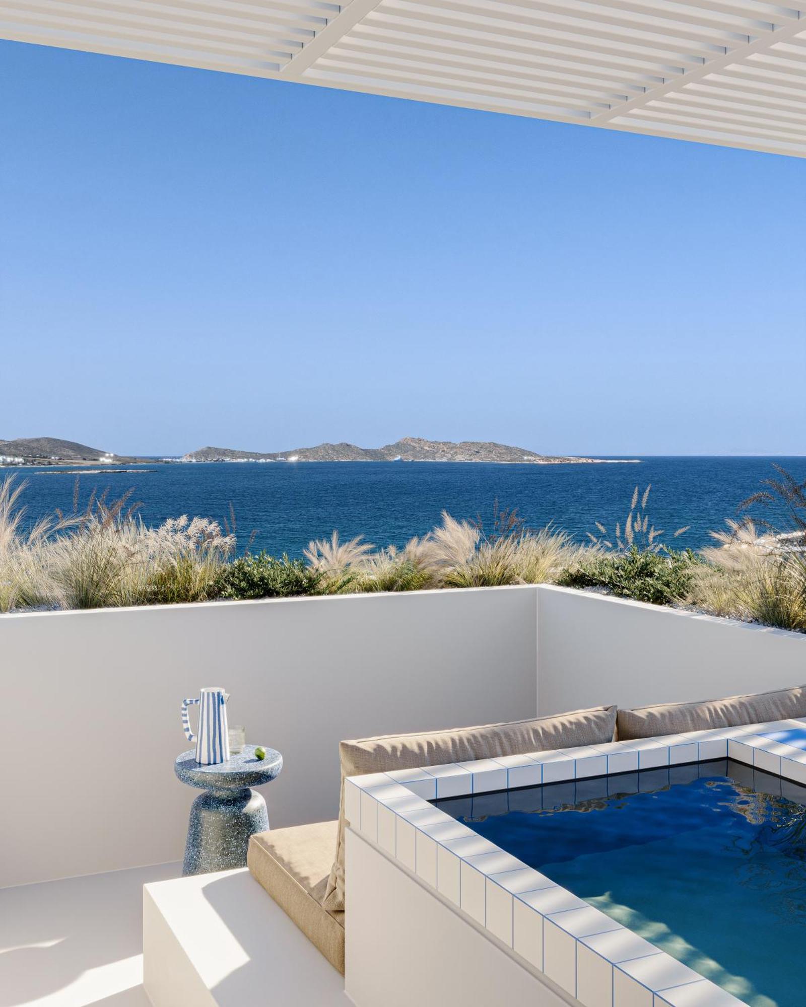 Отель Aegean Colors Paros Науса Экстерьер фото